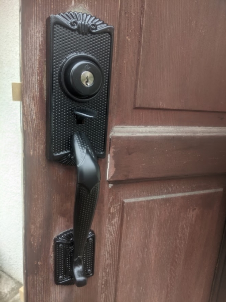 ヤマハ玄関扉　装飾錠　ALPHA　フローレンス５