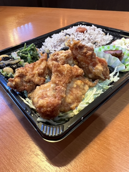 自家製唐揚げ弁当