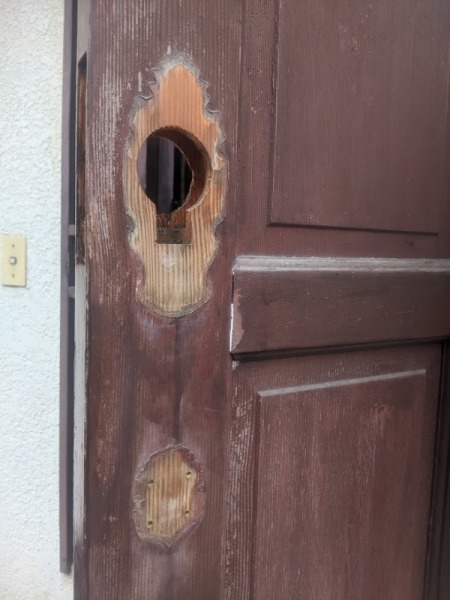 ヤマハ玄関扉　装飾錠　ALPHA　フローレンス３