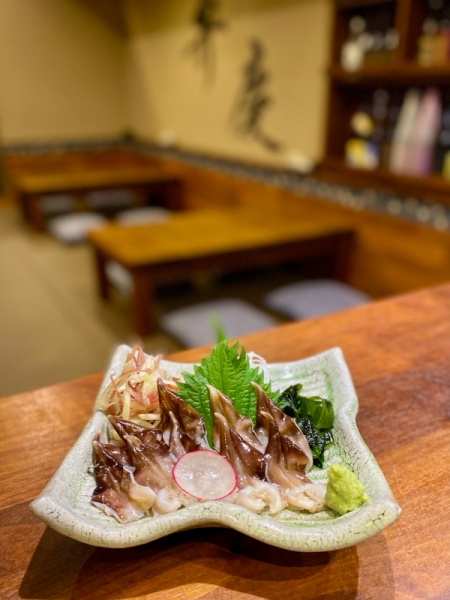 初夏を告げる、とり貝のお造り、ご用意しています。｜豊田市三河豊田 居酒屋「味のみ処 弁慶」