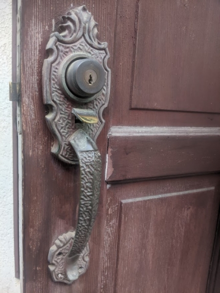 ヤマハ玄関扉　装飾錠　ALPHA　フローレンス