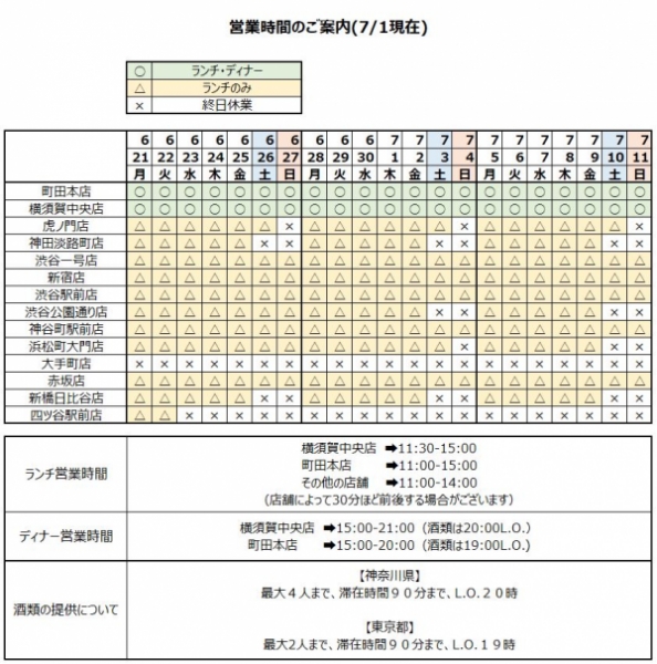 20210701- 営業日