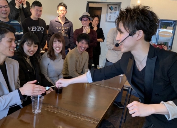 過去に行ったマジックイベントの様子です。