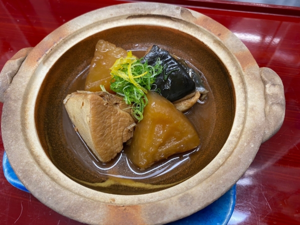 骨まで食べれる鰤大根あら煮