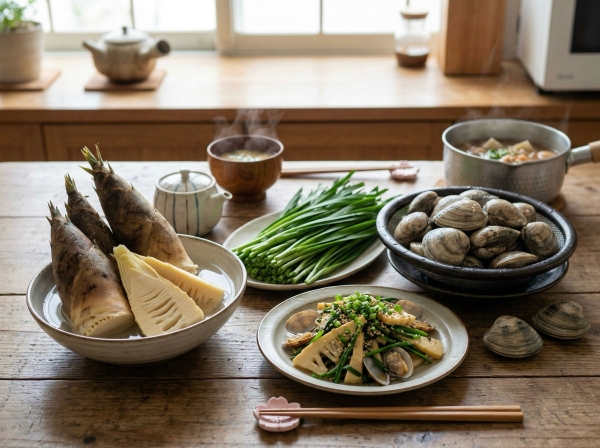 筍ニラあさり