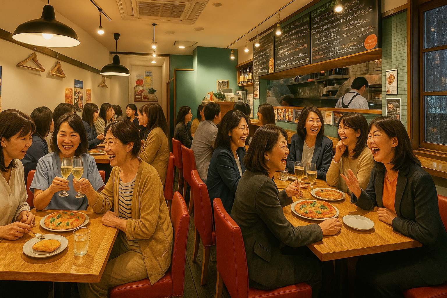ピッツァフォルトゥーナ店内イメージ